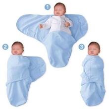 Summer Infant Art.56766   SwaddleMe Ditzie  Хлопковая пелёнка для комфортного сна, пеленания 3,2 кг до 6,4 кг.