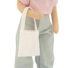 Orange Toys Sweet Sisters Lilu in Wide Jeans Art.SS04-22 Mīkstā rotaļlieta Lelle Lilu zaļā džemperītī (32cm)