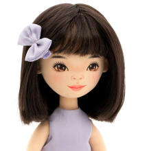 Orange Toys Sweet Sisters Lilu in a Purple Dress Art.SS04 -04 Mīkstā rotaļlieta Lelle Lilu violetā kleitā (32cm)