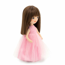 Orange Toys Sweet Sisters Sophie in a Pink Dress with Roses Art.SS03-03 Мягкая игрушка кукла SOPHIE в розовом платье с розочками (32см)