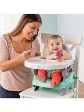 Summer Infant Deluxe Booster Seat Teal Grey Art.13526 Booster Seat