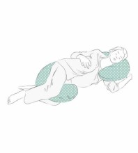 Ceba Baby Multifunctional Pillow Duo Art.W-705-700-526 Многофункциональная подушка для беременных и кормящих