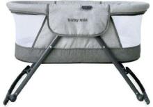 BabyMix Cradle Art.MC113B Beige Кроватка - колыбель - качалка 3 в 1