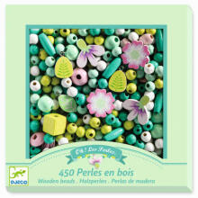 Djeco Beads Sets Art.DJ09808 Набор деревянного бисера