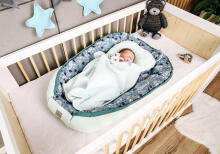 La bebe™ Babynest Set  Art.109004 White Komplekts ligzdiņa - kokons,spilvens,plediņš