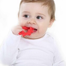 Mombella Geometry Teether Toy  Art.109021 Red