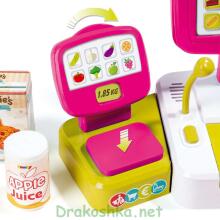 Smoby Art.350107S Cash Registers with sound and light effects