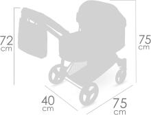DeCuevas Toys Sophie Art.81675 Коляска для куклы 3в1