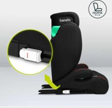 Lionelo Hugo  i-Size Car Seat  ISOFIX  100-150cm Art.109355 Black Red