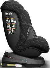 Lionelo Bastiaan  Isofix Art.109361 One Black Onyx    Детское автокресло 0-36 кг