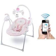 Lionelo Swing Robin  Art.109393 Pink  Bērnu šūpoles (šūpuļkrēsls)