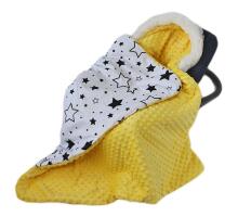 La bebe™ Minky Art.109412 Double-sided microfiber blanket Bubble