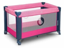 Lionelo Stefi Art.109447 Pink Rose Манеж-кровать для путешествий
