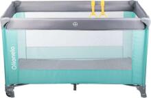 Bebe Basic Travel Cot Art.KX2973 Grey  Манеж-кровать для путешествий