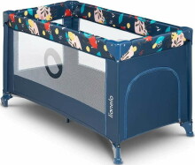 Lionelo Stefi Art.109449 Blue Navy Bērnu manēža - ceļojumu gultiņa