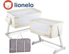 Lionelo  THEO concrete Dark Grey Кроватка для комфортного совместного сна