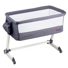 Lionelo  THEO concrete Dark Grey Кроватка для комфортного совместного сна