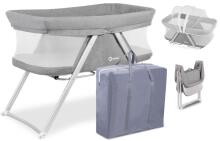 Lionelo Vera Art.109453 Grey  Кроватка для путешествий