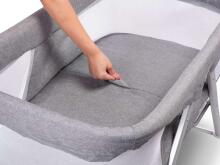 Lionelo Vera Art.109453 Grey  Кроватка для путешествий