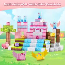 Magnetic Building Blocks Art.109778 Магнитные строительные блоки 3D Кубики Образовательный набор 100 шт
