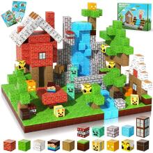 Magnetic Building Blocks Art.109778 Магнитные строительные блоки 3D Кубики Образовательный набор 100 шт