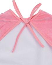 Jollein Bib Bunny Coral Art.029-567-65115 Bērnu lacīte / priekšautiņš  frote ar piedurknēm