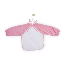 Jollein Bib Bunny Coral Art.029-567-65115 Bērnu lacīte / priekšautiņš  frote ar piedurknēm