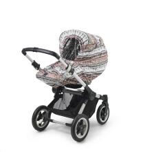 Elodie Details Raincover Art.226910 Pink/White/Multi  Универсальный дождевик для колясок