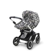 Elodie Details Raincover  Art.226911 Wild Paris Black/White/Grey  Universālais pārsegs ratiem