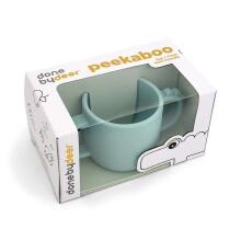 Done by Deer Peekaboo cup Croco, Blue