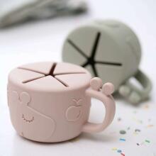 Done by Deer Peekaboo snack cup Raffi Green чашка