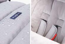 Womar Igrow 4.0 Wool Art.IGW4-011 Melange Light Gray Зимний прогулочный конверт шерстяной в коляску/cанки 106 см