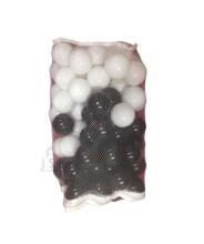 Gerardo Toys Extra Balls  Art.GT65202 Black/White  Мячики для сухого бассейна  Ø 7 cm, 80 шт.