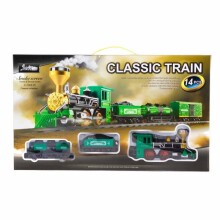 Gerardo's Toys Train Art.V8358 Laste raudtee (heliga ja valgusega)