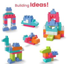 Mega Bloks Building Bag 60pc  Art.835078 Konstruktors maziem,60 det.