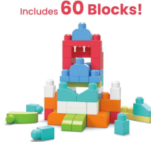 Mega Bloks Building Bag 60pc  Art.835078 Konstruktors maziem,60 det.