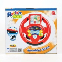 Laimėkite „Fun Speedster“ vairuotoją 1080 str. Kuriamas žaislinio automobilio vairas
