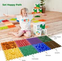 Orto Nature Orthopedic Mat Sets Happy Path Art.OTN-S-HPP