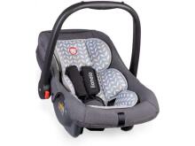Lionelo Noa Plus Art.110490 Grey Scandi Bērnu autosēdeklis (0-13 kg)