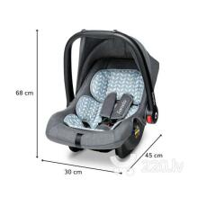 Lionelo Noa Plus Art.110490 Grey Scandi Bērnu autosēdeklis (0-13 kg)