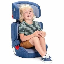 KinderKraft'19 Junior Fix Art.KKFJUFIBLGR000 Grey Bērnu autokrēsls (15-36 kg)