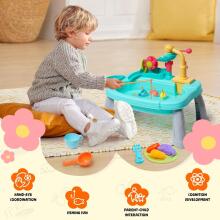 Ark miido Kitchen Sink Toy / Running Water Art.110744 Daudzfunkcionālais attīstošais galdiņš