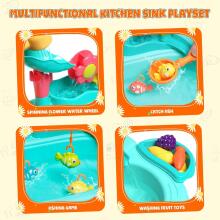 Ark miido Kitchen Sink Toy / Running Water Art.110744 Daudzfunkcionālais attīstošais galdiņš