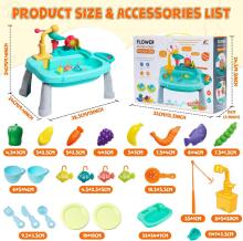 Ark miido Kitchen Sink Toy / Running Water Art.110744 Daudzfunkcionālais attīstošais galdiņš