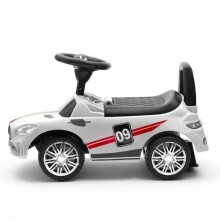 BabyMix Racer Rider Art.45835 White  bērnu stumjamā mašīna