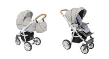 Roan (Роан) Bass Eco Collection Art.111042 Carbon White Stone Universālie rati 2in1