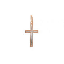 Gold Jewellery Art.ZKK134 Золотой крестик (католический )