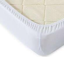 Palags ar gumiju bēšs  60x120cm Art.111240 YappyKids Cotton Beige