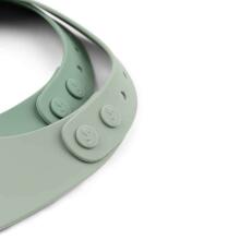Done by Deer слюнявчик Silicone 2-pack Croco Green