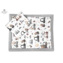 MimiNu Stroller Bedding "S" Samochodziki sedziņa+spilvens 60x70
